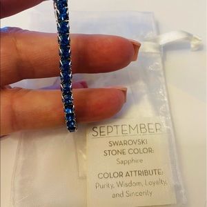 Touchstone crystal stretch bracelet… September